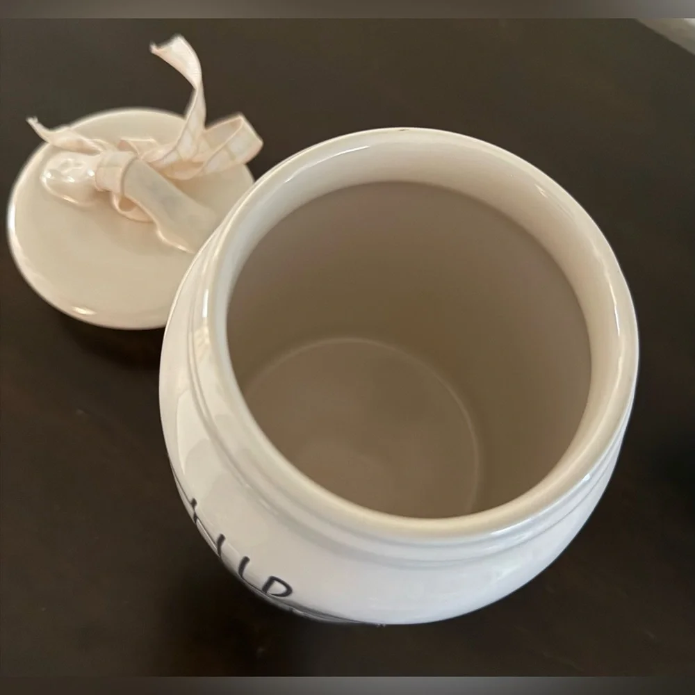 Rae Dunn “HIP HOP” Artisan Ceramic Canister | Easter Decor Jar | Farmhouse